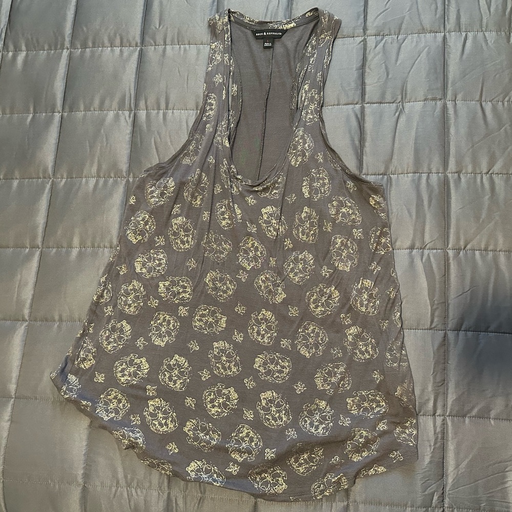 Skull Tank Top L